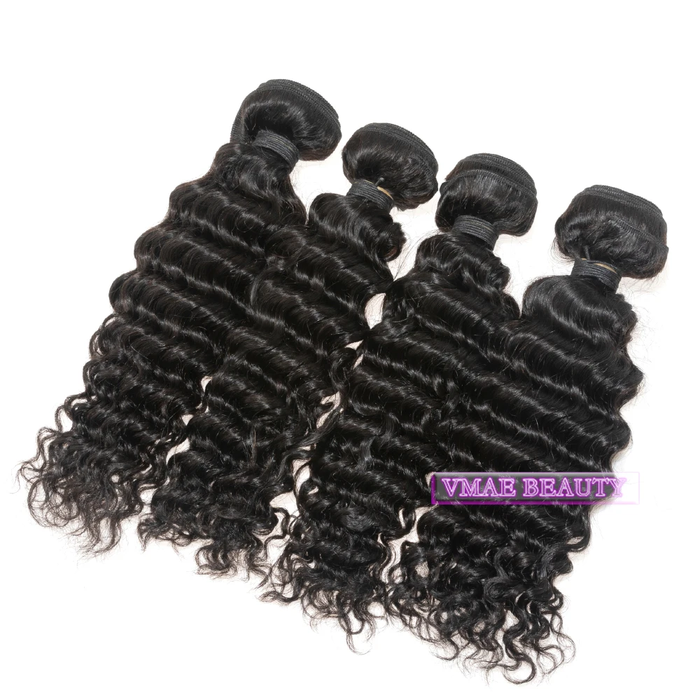 

VMAE Wholesale 11A Burmese Hair Natural Black Curly 4A 4B 4C Afro Kinky Curly Kinky straight Virgin Weft Human Hair Extensions