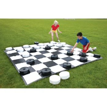 Gkn-10 Giant Garden Outdoor Checkers Set With Nylon Board - Buy Giant ...