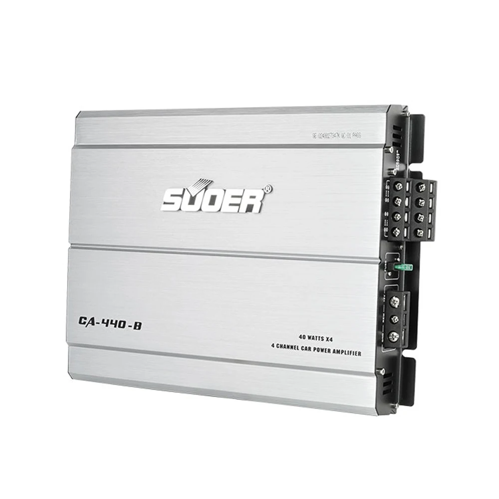 

Suoer CA-440-B 4 channel audio auto amplifier car power amplifier
