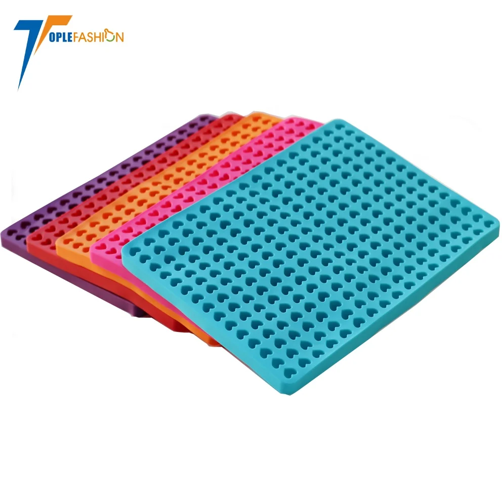 

Food grade pet mould Silicone Baking Mould Mini Heart for Dog Biscuits & Dog Treats for Baking Baking Mat for Chocolate Mould, Customized color