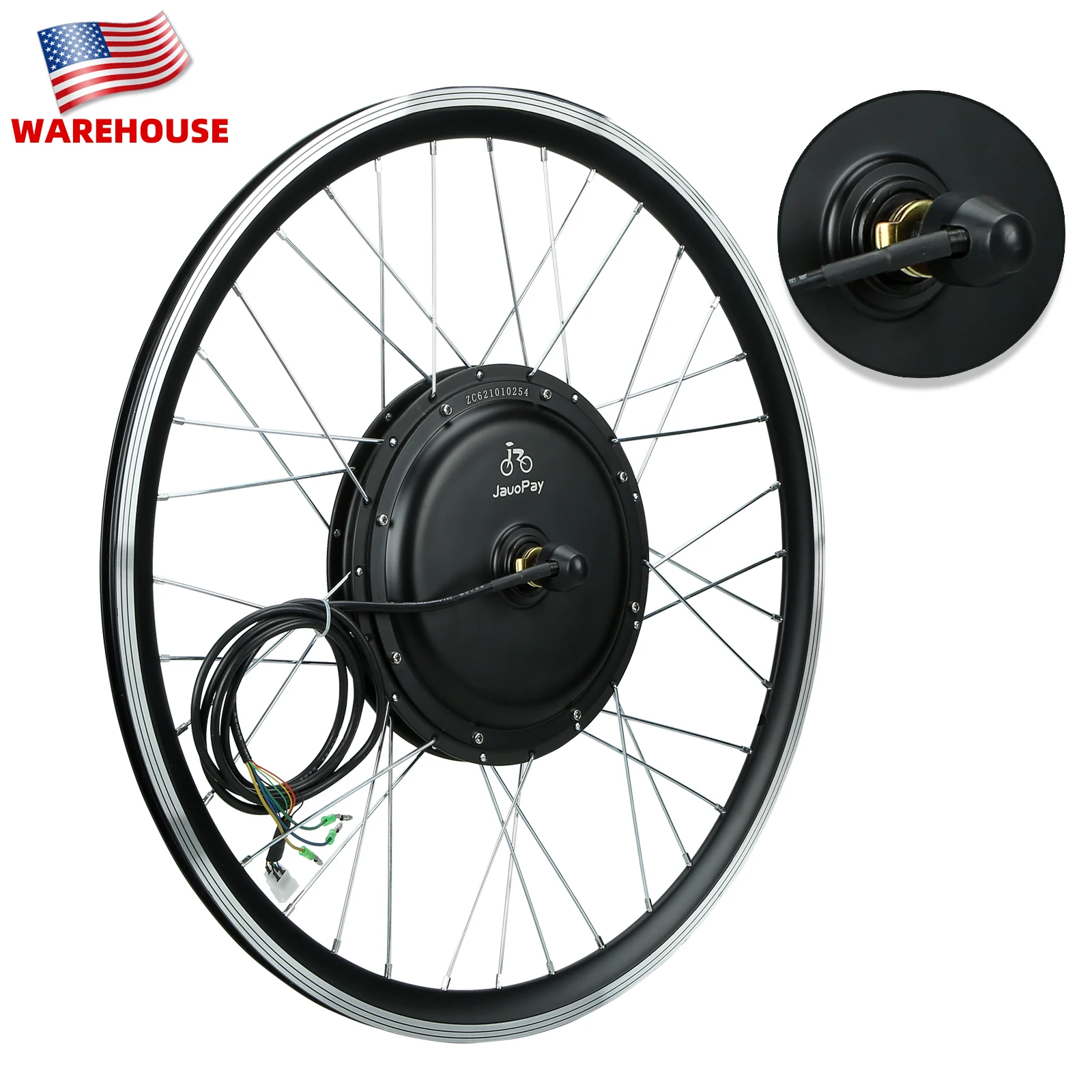 

USA warehouse best electric bicycle upgrade kit 20'' electric bike conversion kit rear wheel