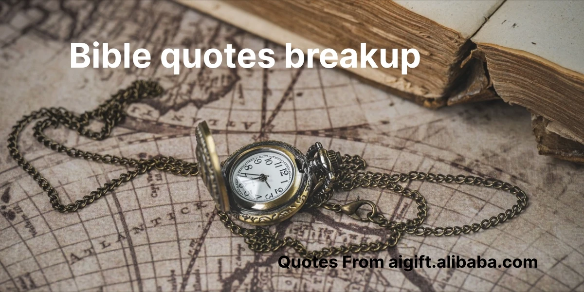 bible quotes breakup