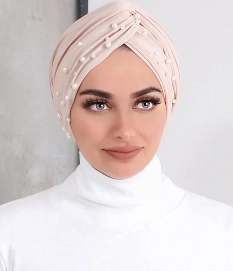 Hot Sale Various Colors Suede Hijab Turbans 2020 Muslim