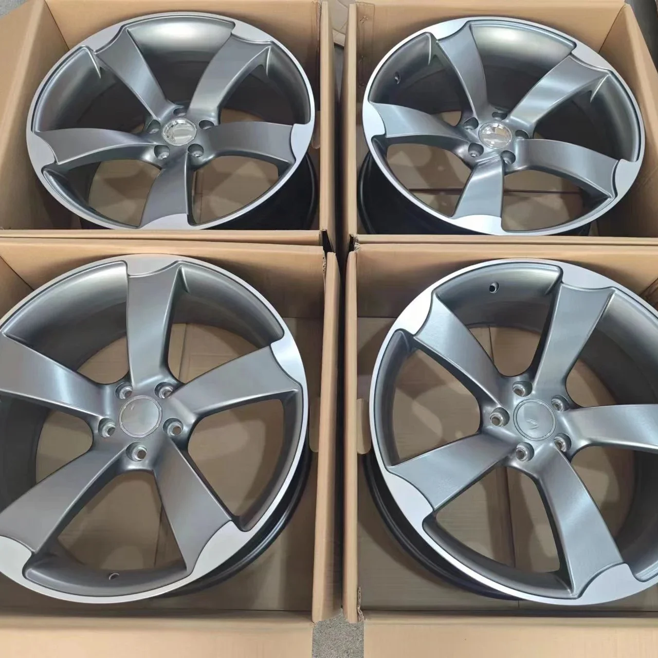 

YQ Hot Sale Concave Wheels 20*9j 5X112 Five Spoke Alloy Passenger Car Wheels For Audi RS6 Q4 Q5 Q8 18 inch Car Rim