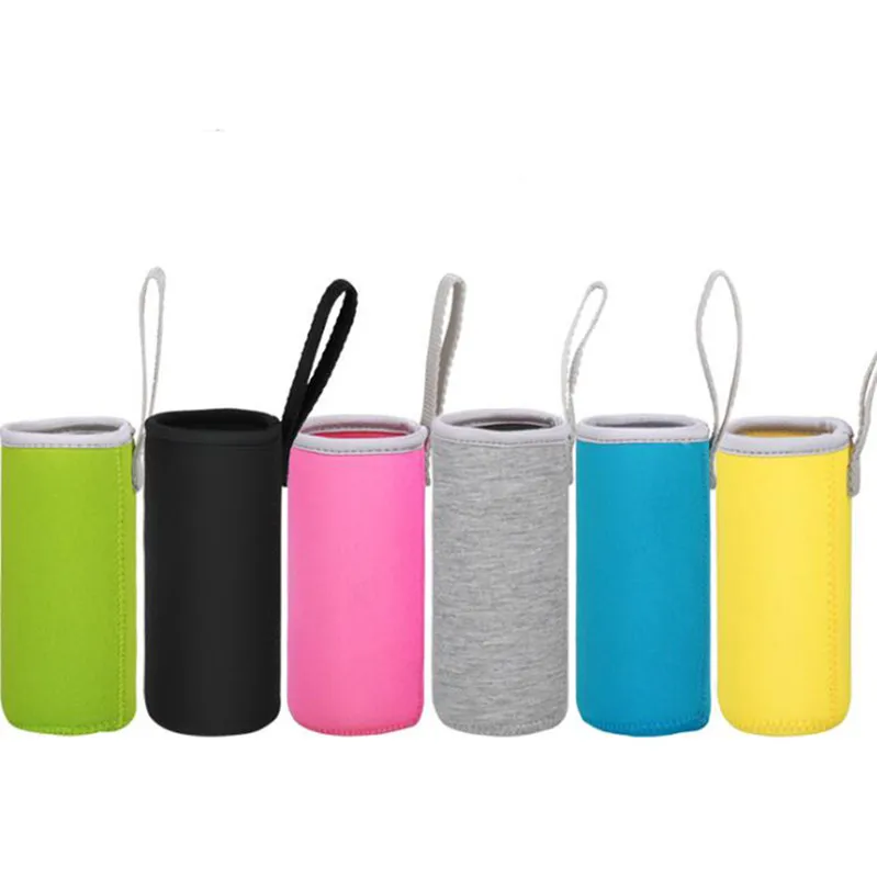 

Sleeve for water insulated gym bottle holder cooler with neoprene sleeve