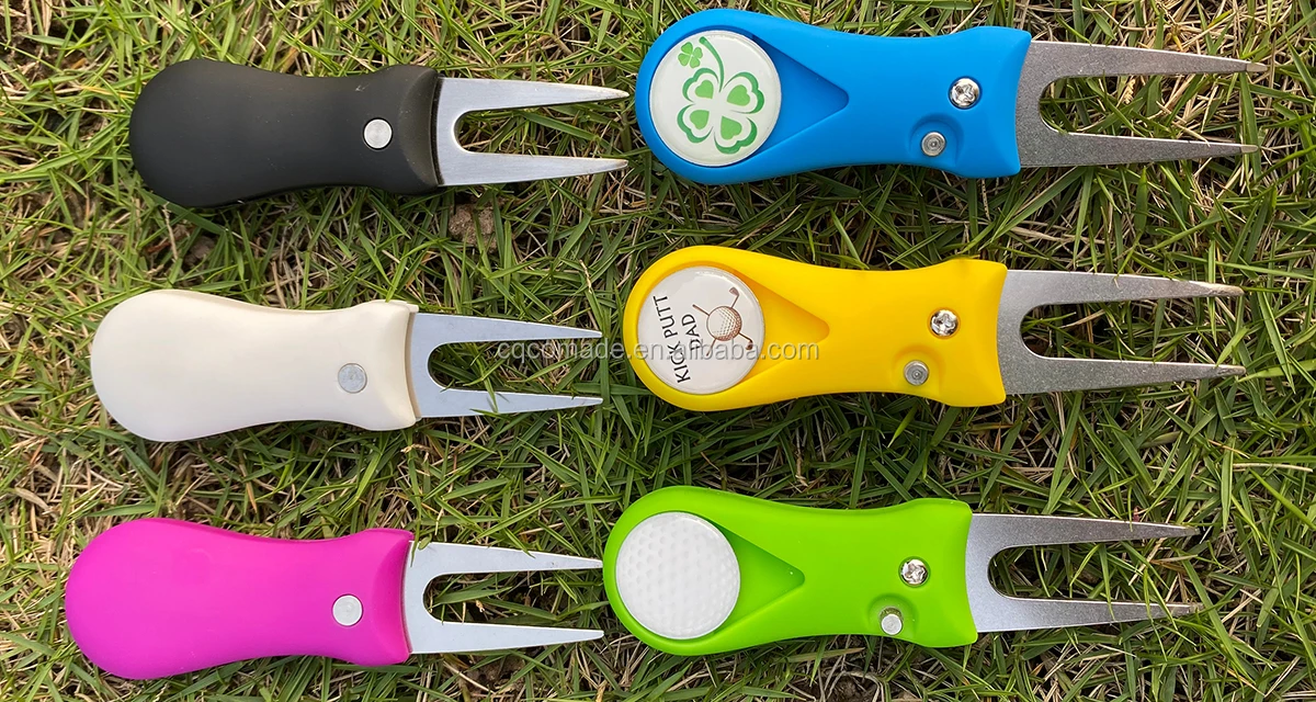 Wholesale Custom Logo Golf Divot Tool With Bottle Opener Function In