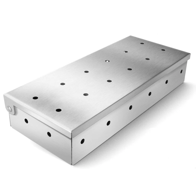 

High Quality Stainless Steel Smoker Box , Cold Smoke Generator, Silver