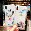 2019 Custom wholesale Transparent Liquid Cover Mobile Phone Case For iPhone XS XR max