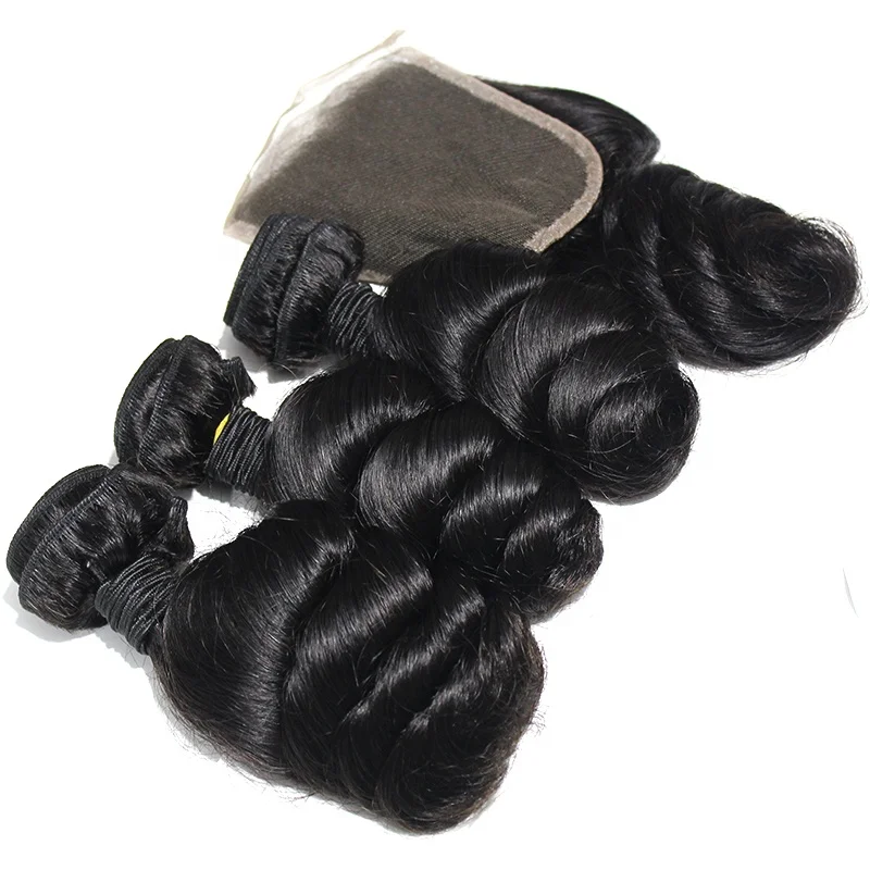 

New products Top sell hair Brazilian Hair Bundles Loose Wave Raw Cuticle Aligned Hiar Extensions