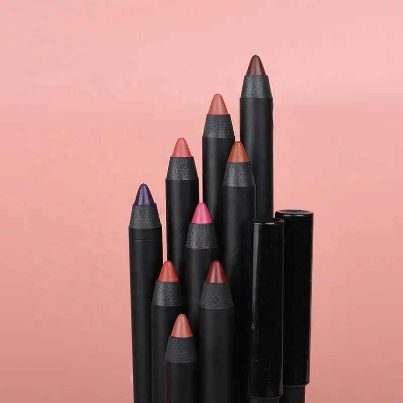 

13 Colors Vegan Lipliner Pencil Makeup Long-lasting Cream Lip Liner No Label