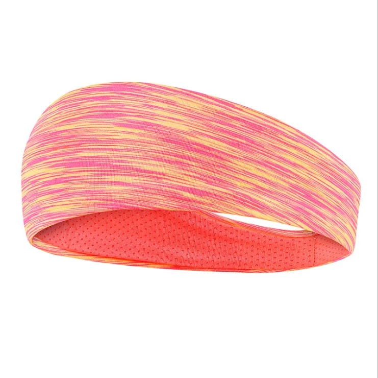 

High Quality Elastic Unisex Fashion Colors Sweatband Yoga Men Woman Sport Headband, Red,black,purple,pink and others