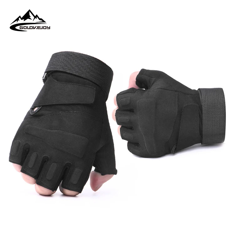 

GOLOVEJOY XT04 Half-finger Tactical Gloves Cycling Fitness Protection Men Military Fans Outdoor Camping Hunting Gloves, Has 3 colors