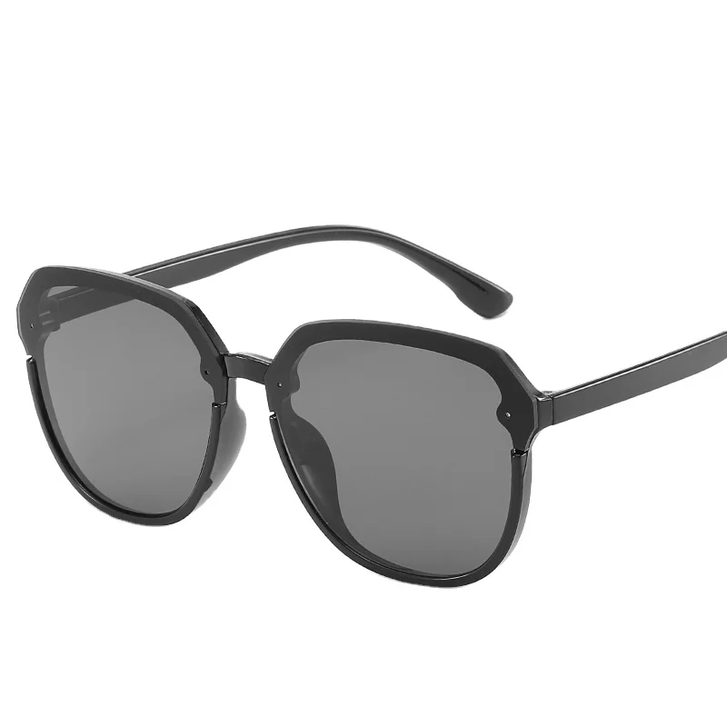 

RENNES [RTS] new big frame trend wild color Irregular Shape sunglasses full rim frame UV400 ce Unisex sunglasses, Choose