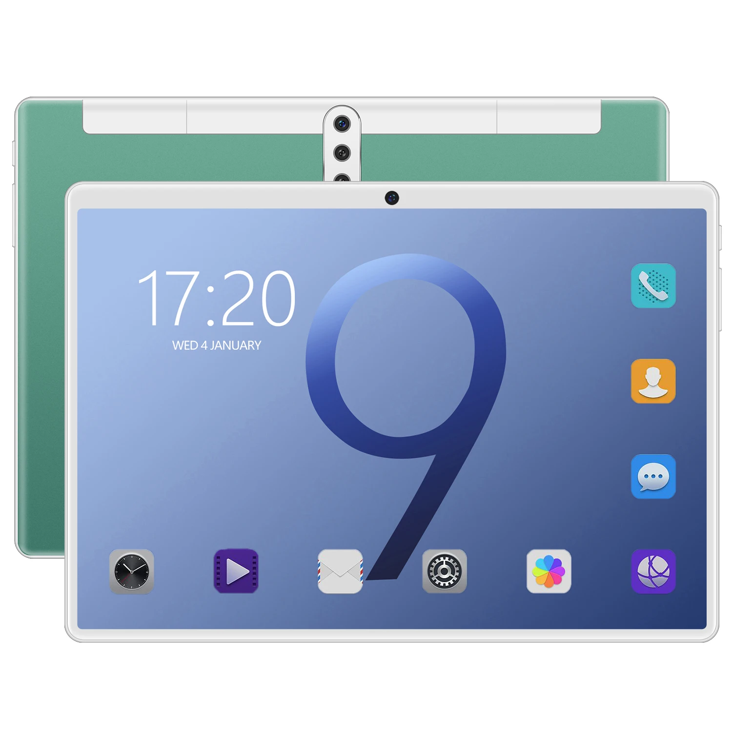 

T10W Tablet 5g 10.1 inch Android 8.0 tablet Inch 1080*1960 Ips 8800mah Battery Wifi Hd Tablet Pc TAB910, Yellow, gray, purple, green, silver, black