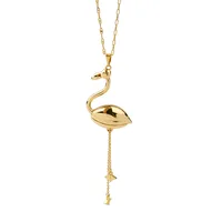 

Colar De Ouro Gold Kolye Women Halskette Frauen Fish Giraffe Dolphin Female Accessories Necklace Cute Animal Pendant Necklaces