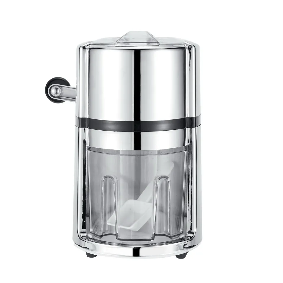 
Hot Sale BPA FREE & Food Grade ABS Surface Chrome Plating Commercial Ice Crusher Ice Crusher Machine For Home Use 