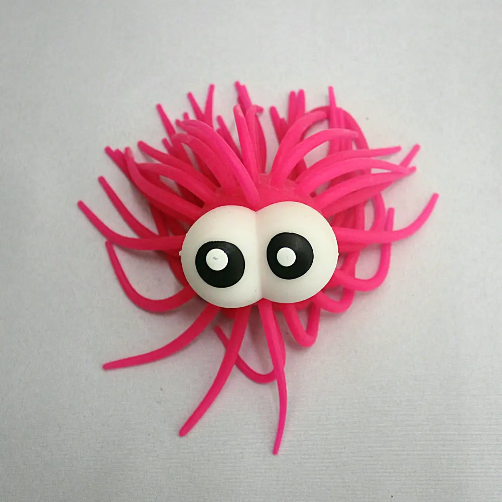 
Flashing urchin ball ,big eyes,sea urchin puffer ball for kids 