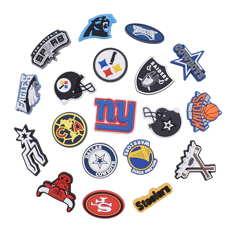 

2000 assorted designs available promotional shoes decoration charms soft PVC shoe charms for crocs