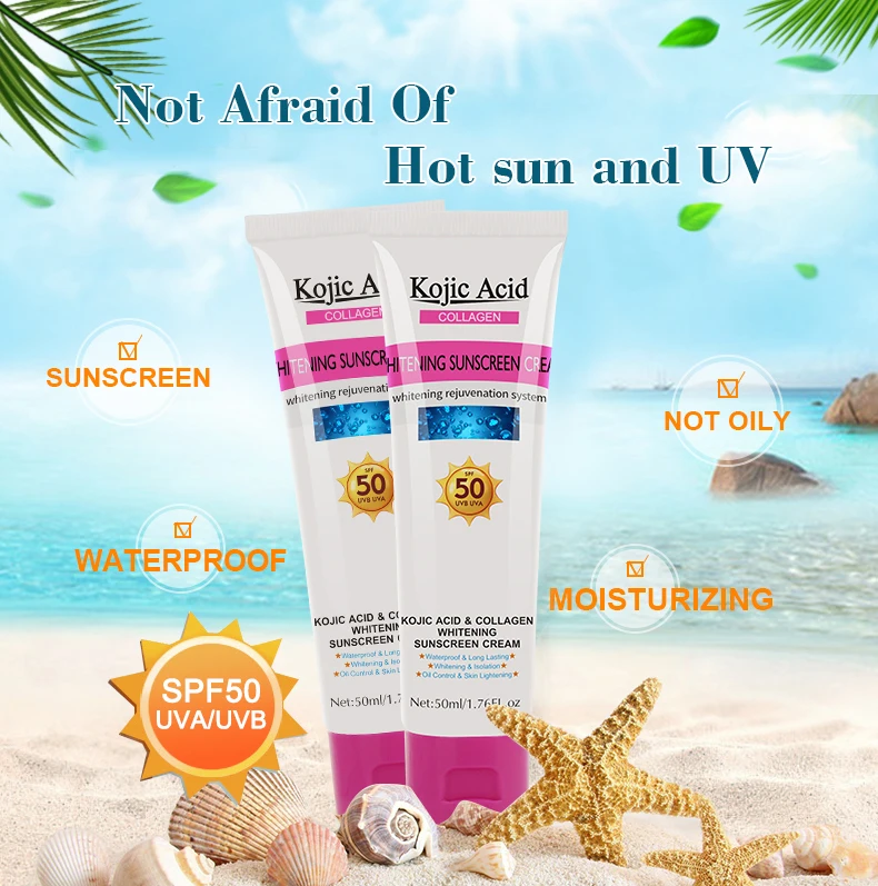 kojic sunblock for face