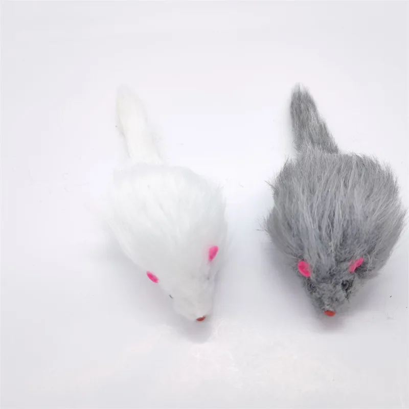 

Manufacturer wholesale short plush color flying squirrel funny cat and mouse toy pet cat toy