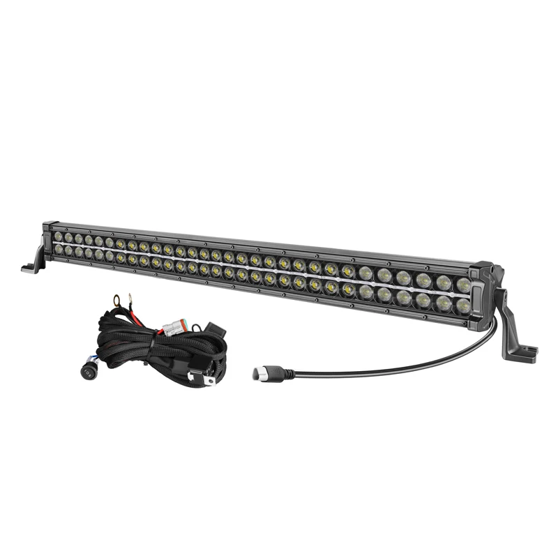 

With White DRL Straight  180W Aluminum Housing Offroad Led Light Bar