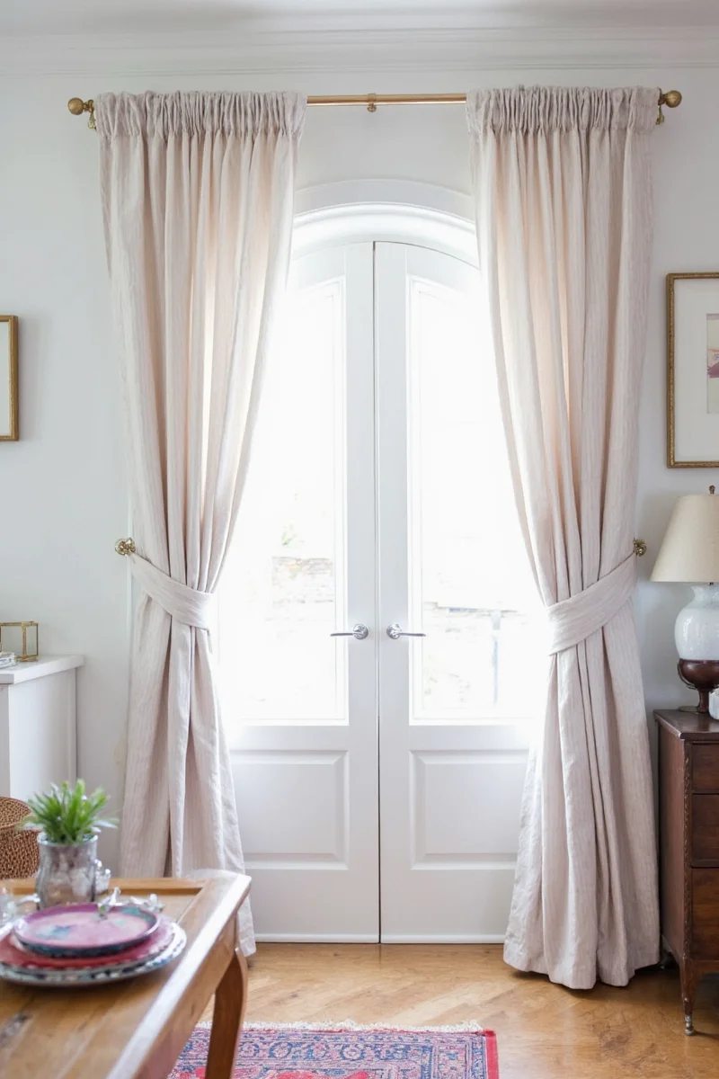 Step-by-step guide to installing archway curtains