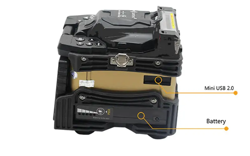 tumtec 6 motor arc optical fiber fusion splicer machine same as sumitomo fiber fusion splicer V9+/V9mini