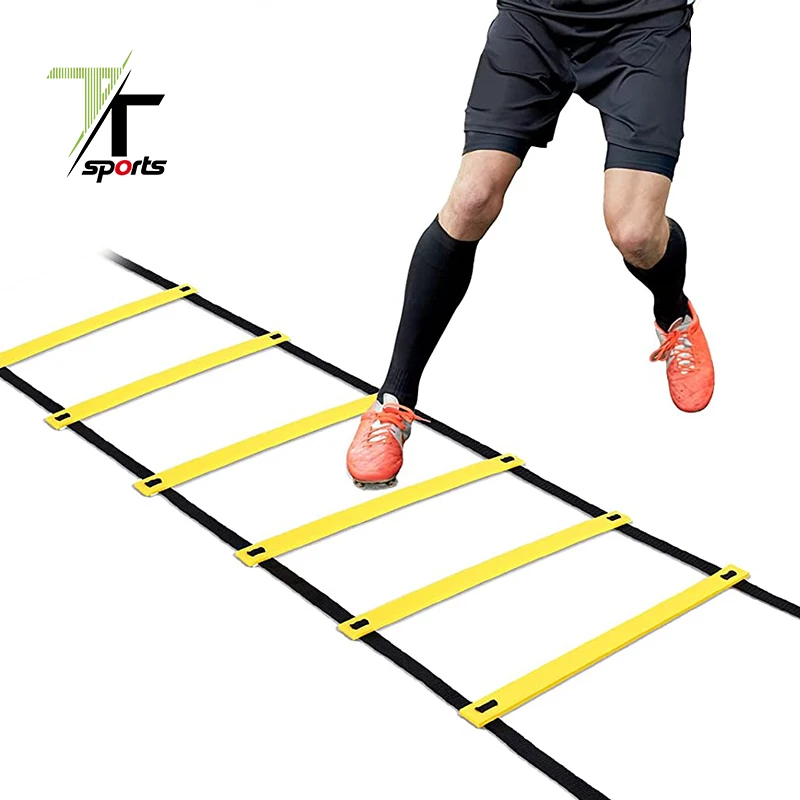 

TTSPORTS Speed Training Agility Ladder Soccer Set With Metal Pegs For Agility Training