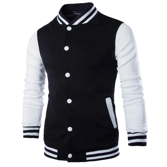 

Wholesale Custom latest designs Long Sleeve Baseball Varsity Jacket Men Plain Blank Varsity Letterman Jackets, Customized color