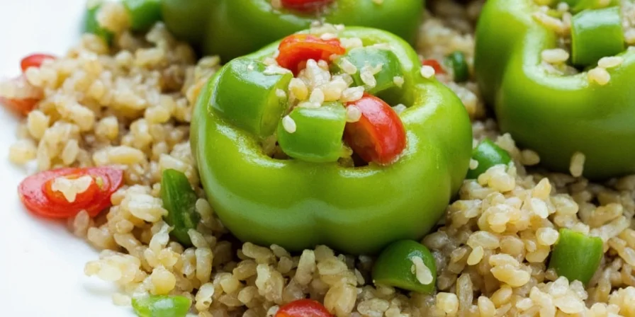 Caramel Popcorn with Green Pepper