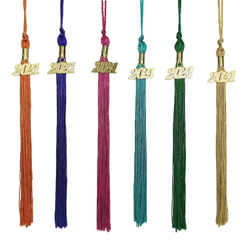 

best seller color Graduation Tassel 2021 from tassel factory, Customer's request