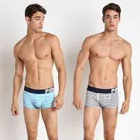 

Sexy mature men grey underwear types stripe men's boxers