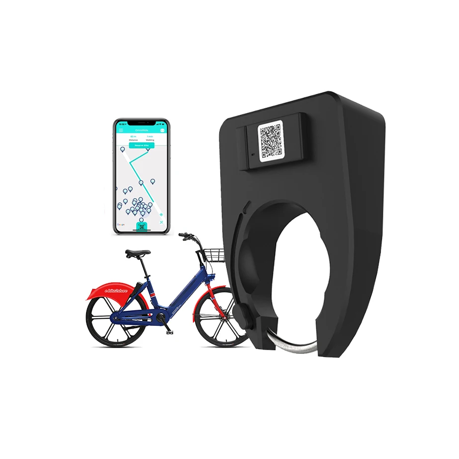 

Sharing Public Dockless City Bike Complete Solution Ebike IOT Omni Rental Bicycle Gps Bike Share Lock For E Bike