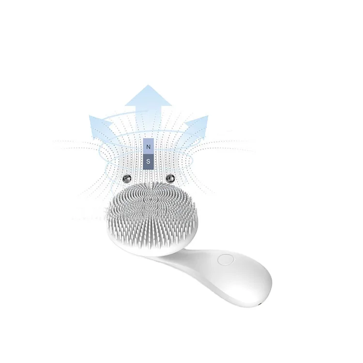 

Waterproof Blackhead Remover Silicone Exfoliating Cleaning Face Cleansing Brush, Light purple, pink, blue or customize