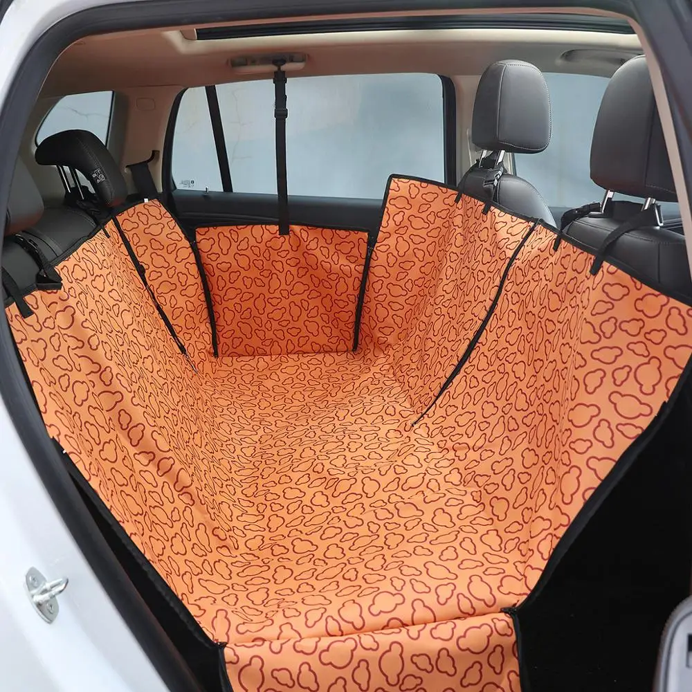 

Waterproof Oxford Fabric Anti Slip Back Seat Cover Pet Dog Car Seat Cover Blanket Hammock with Side Flaps for Car and SUV, Picture
