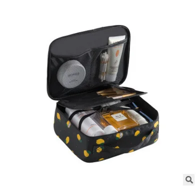 

Hot Sale High Quality Portable Travel Small Cosmetic Bag With Zipper, Customized color