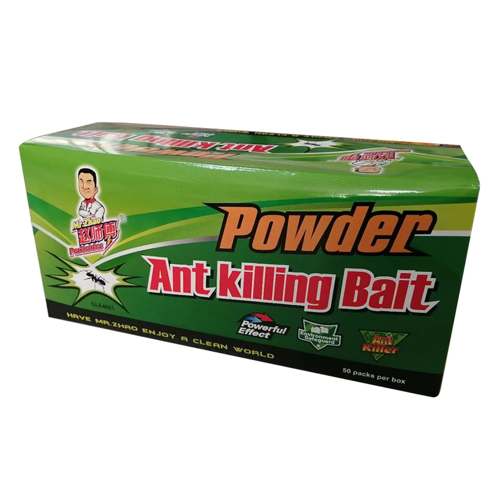 

Powerful Effect Ant Bait Trap Bug Insect Repellent Killing Ants Powder Pest Control, Green