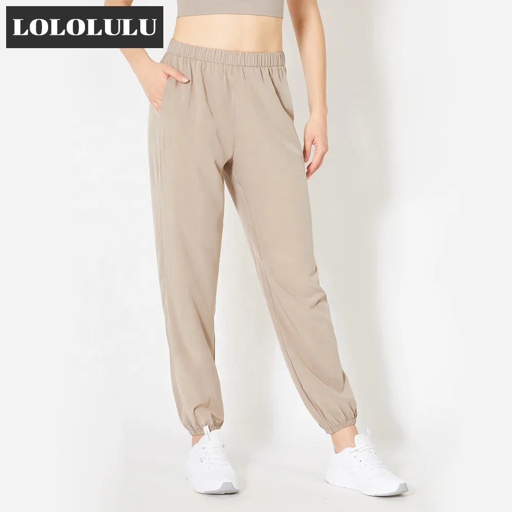 

High quality Workout Yoga Pants With Pocket Casual Track Pants Woman Quick Dry