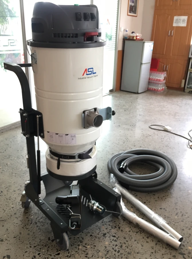 Aslv36001 Industrial Vacuum With Removable Dust Drum And Antistatic