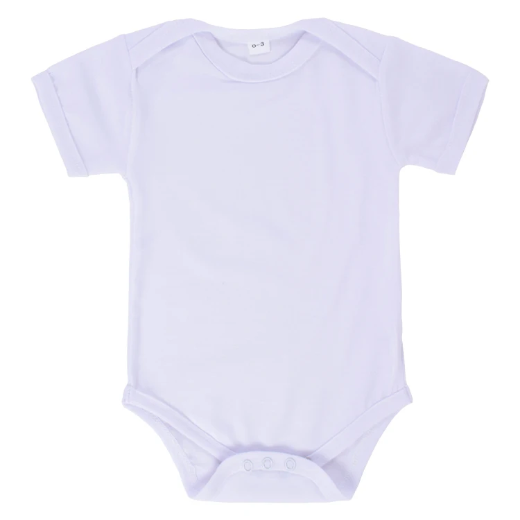 

Sublimation Blanks Short Sleeve Baby Onesie