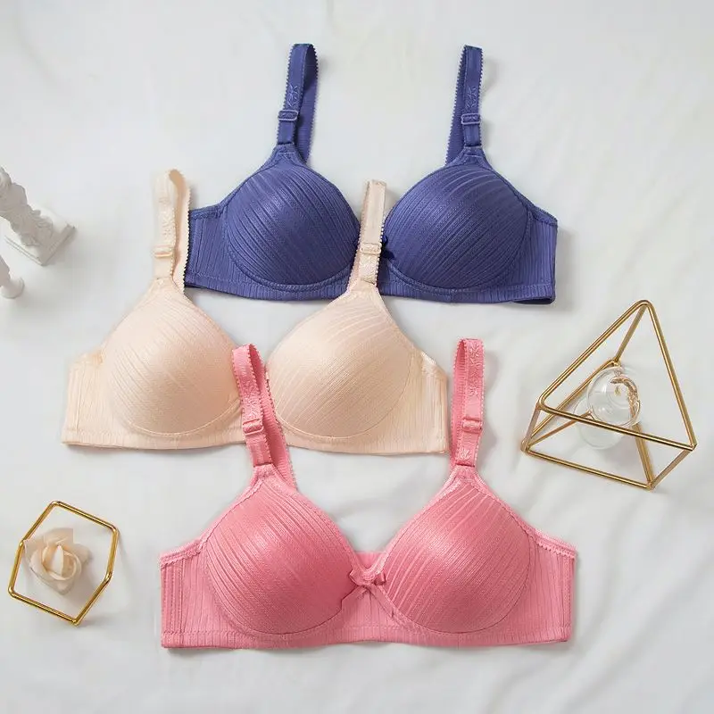 

Teens Girls Sport Training Bra Women Underwear Plain Solid Color Bralette Body Shaper Victoria Seamless For Wedding Dress, Customized color