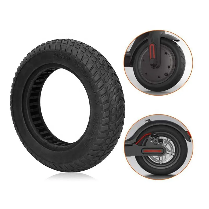 Replacement Solid Tires 10 2 Inch Explosionproof Solid Airless Scooter