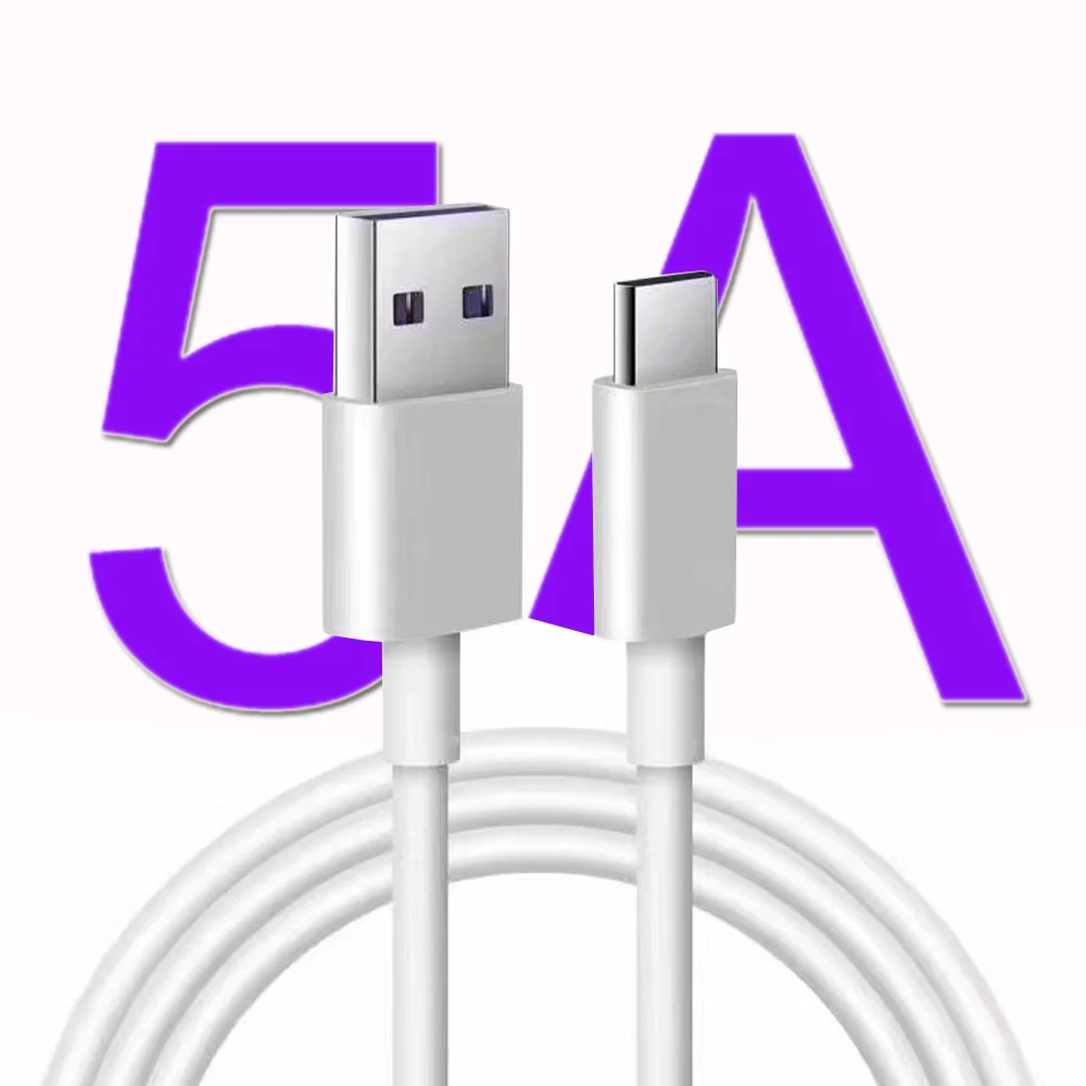 

Drop Shipping 1M 2M Super Fast Type C Quick Charger 5A USB Cable Type C Fast Charging Cord Phone usb C data cable for huawei