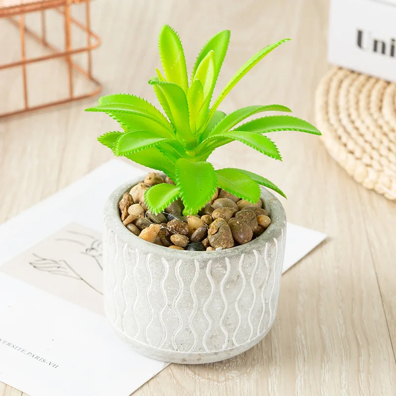 

Sale Indoor Ceramic Natural Cactos Suculentas Fake Plants Suppliers Small Potted Succulents Artificial Plant, Customizable