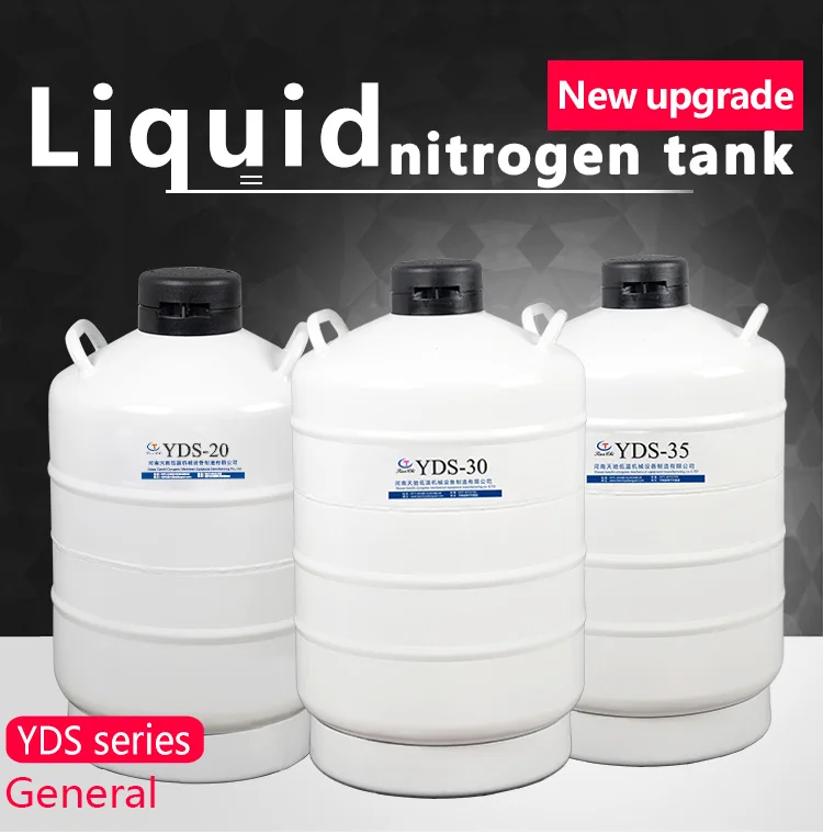 yds 20 tanque de nitrógeno líquido 20l liquid nitrogen tank 20 liters cell storage container