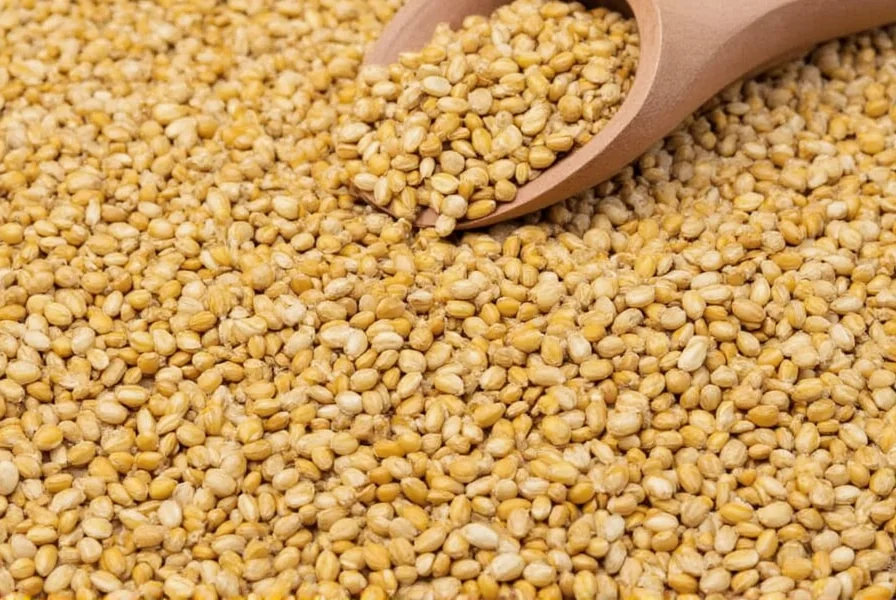 Fenugreek seeds preparation methods: soaked seeds, ground powder, and whole seeds in spice jar