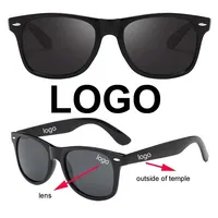 

wayfarering promotional recycled Supplier OEM Custom Design Fashion PC sun glasses with logo plastic Sunglasses