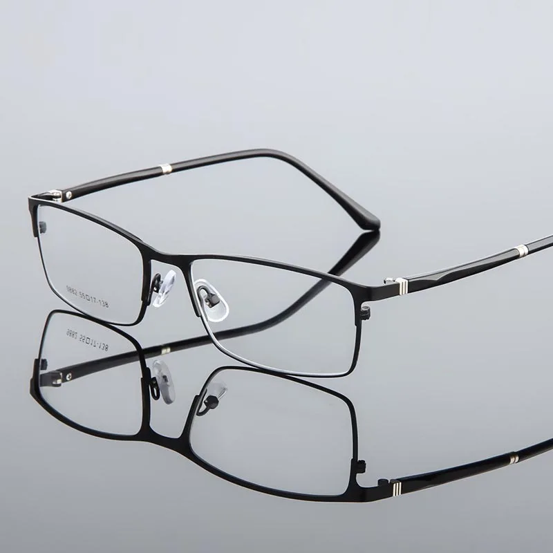 

HBK Wholesale unbreakable TR90 Metal spectacle Optical Eyeglasses Frames for men