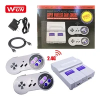 

Factory Mini HD TV Video Classic Edition 8 Bit Game Retro 333 Games Consoles For SNES Nintendo With Wireless Controllers