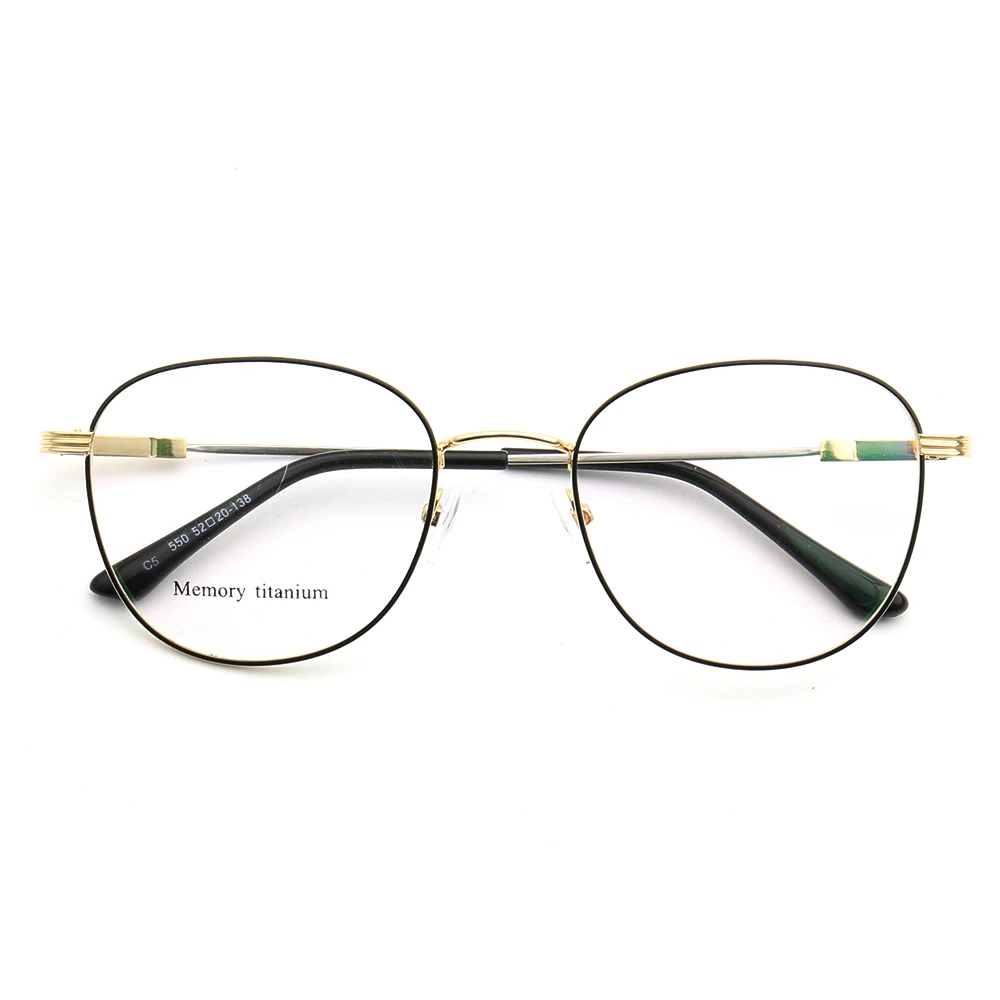 

SUNNY 550 Custom fashion unisex metal eyeglasses frame
